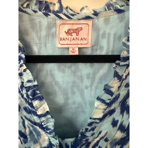 Banjanan Constance Dress - Ikat Bosphorous - Medium - Picture 4 of 4